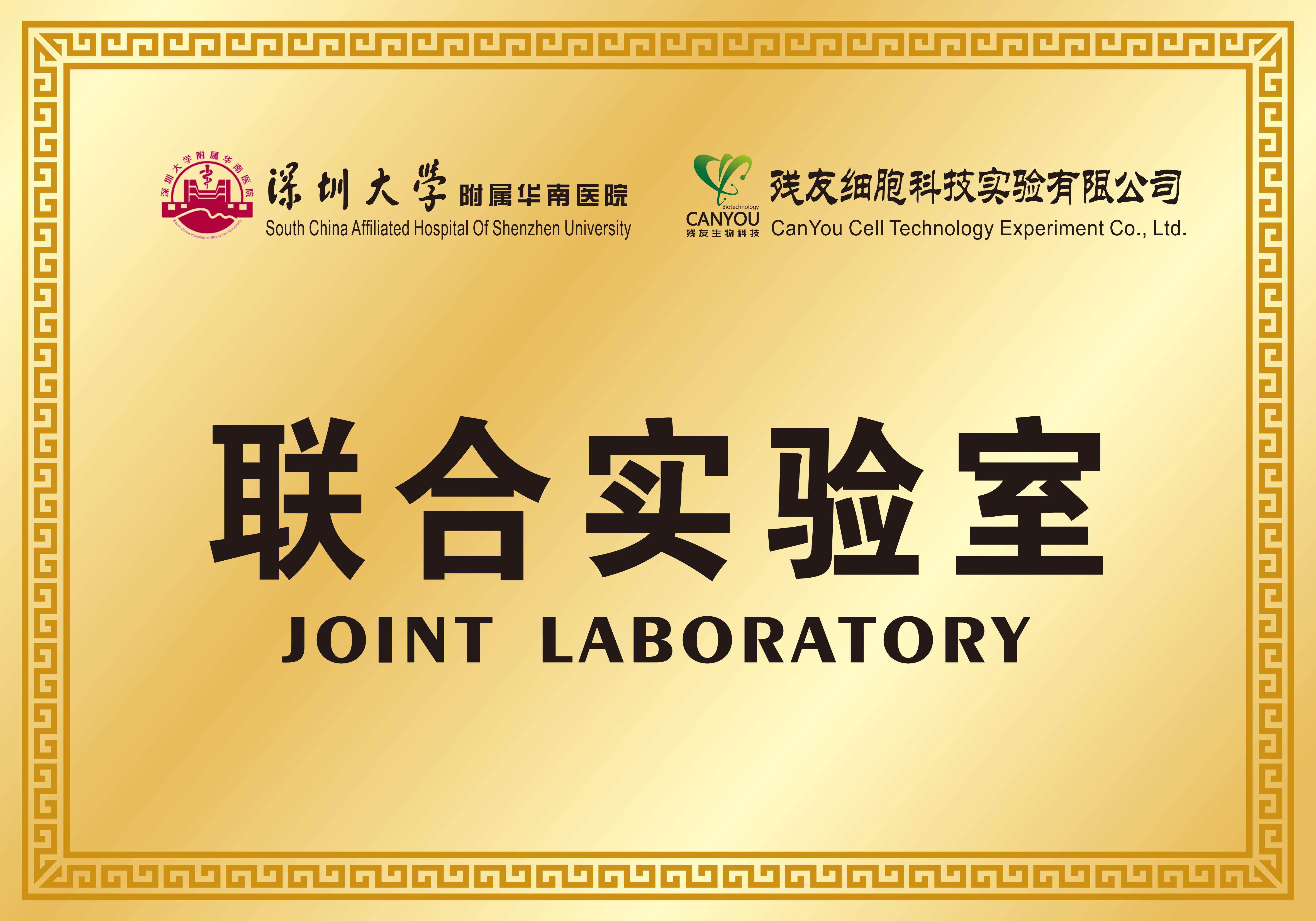 深圳大学附属华南医院联合实验室